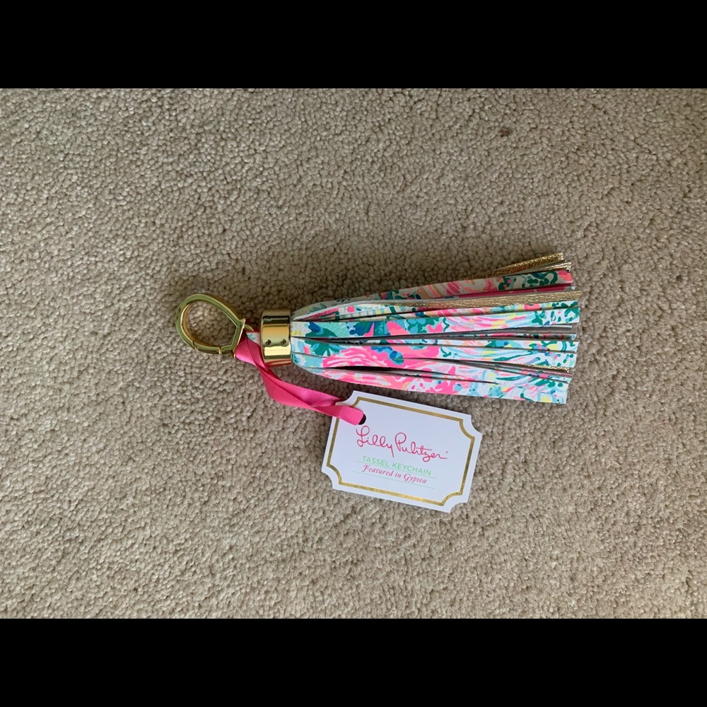 NWT Tassel Keychain